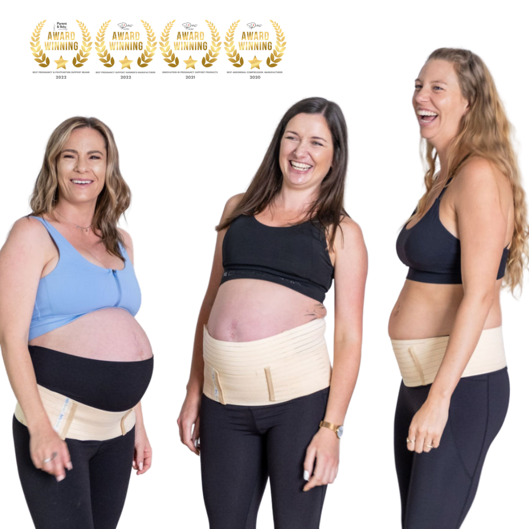 Australian Made Belly Bands for Pregnancy, Postpartum & C-section