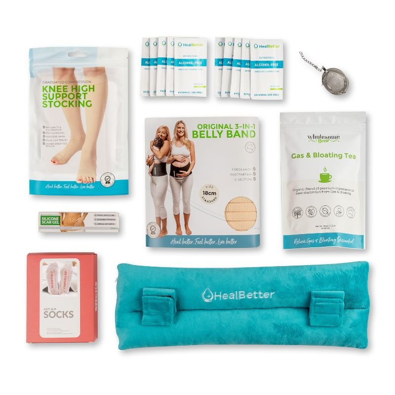 Postpartum C-Section Recovery Kit + Recovery Band